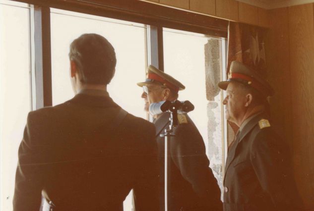 29. mars 1977: Kong Olav besøker Gaustatoppen